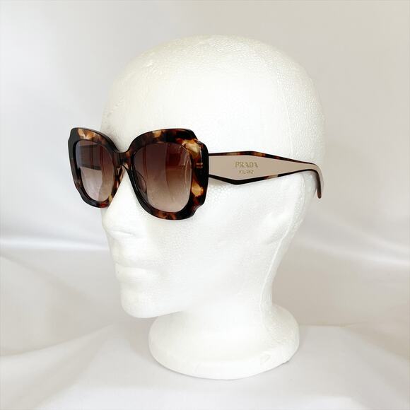 PRADA Brown Havana Brown Gradient Women Sunglasses - Picture 1 of 9